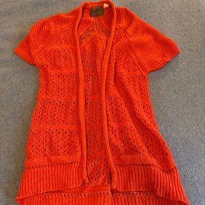 Anthropologie Open Cardigan